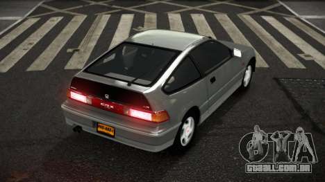 Honda CRX Wufire para GTA 4