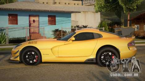 Dodge Viper ARC Ryrian para GTA San Andreas
