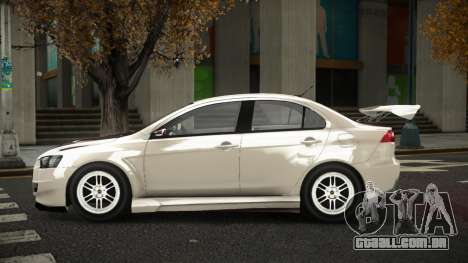 Mitsubishi Lancer Evolution X Micusuhom para GTA 4