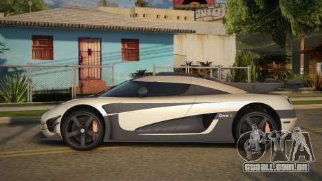 Koenigsegg One Amcase para GTA San Andreas