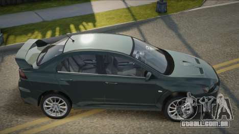 Mitsubishi Lancer Evo X Carrey para GTA San Andreas