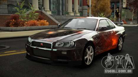 Nissan Skyline R34 Nalyntiny S1 para GTA 4