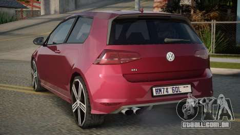 Volkswagen Golf Briley para GTA San Andreas