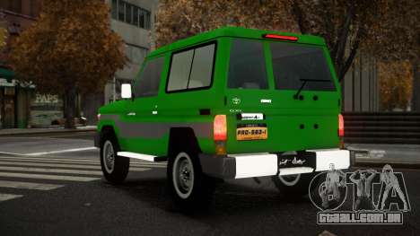 Toyota Land Cruiser Nufrux para GTA 4