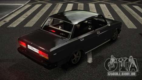 VAZ 2107 Detras para GTA 4