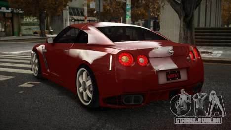 Nissan GT-R Jerami para GTA 4