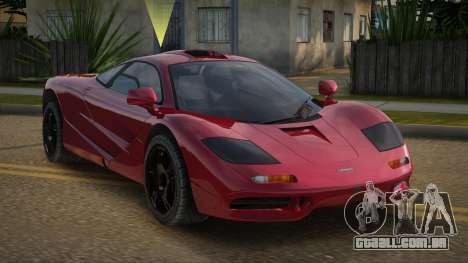Mclaren F1 Corixa para GTA San Andreas