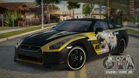 Nissan GTR R35 Aules para GTA San Andreas
