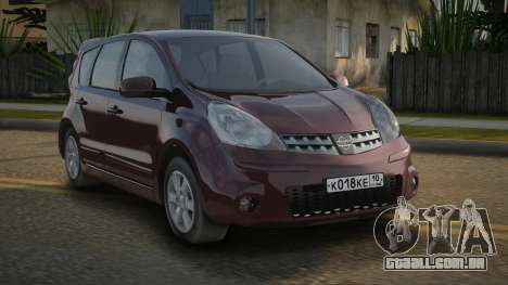 2007 Nissan Note E11 (optimized model) para GTA San Andreas