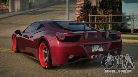 Ferrari 458 Ellarey para GTA San Andreas