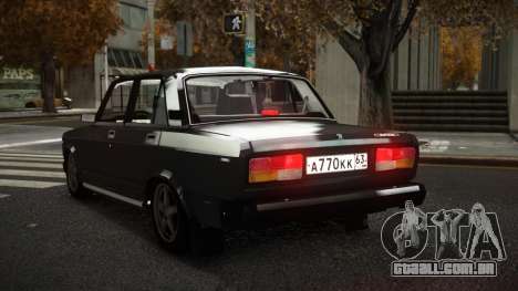 VAZ 2107 Detras para GTA 4