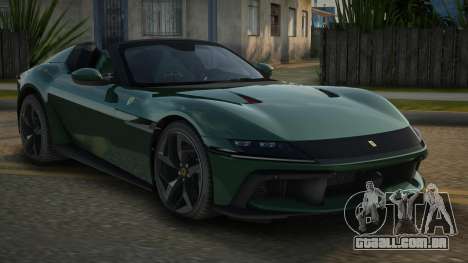Ferrari 12Cilindri Spider para GTA San Andreas