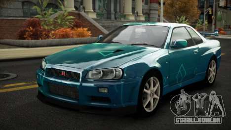 Nissan Skyline R34 Nalyntiny S6 para GTA 4