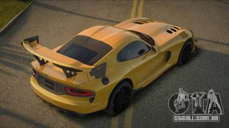 Dodge Viper ARC Ryrian para GTA San Andreas