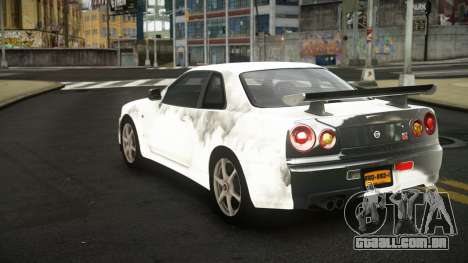 Nissan Skyline R34 Nalyntiny S4 para GTA 4