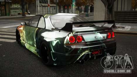 Nissan Skyline R33 Akayen S12 para GTA 4