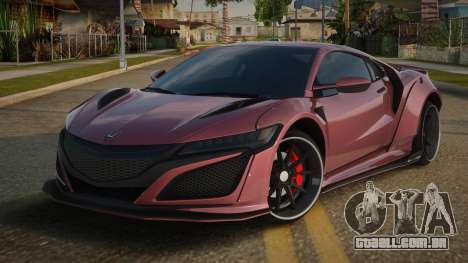 Honda NSX Neicva para GTA San Andreas