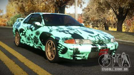 Nissan Skyline R32 Leca S2 para GTA 4