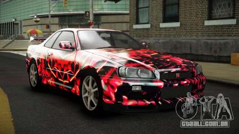 Nissan Skyline R34 Nalyntiny S14 para GTA 4