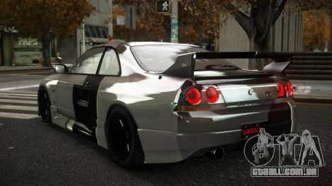 Nissan Skyline R33 Akayen S6 para GTA 4