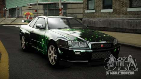 Nissan Skyline R34 Nalyntiny S3 para GTA 4