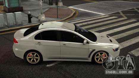 Mitsubishi Lancer Evolution X Zuhzipuf para GTA 4