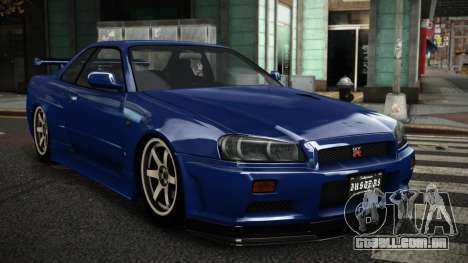 Nissan Skyline R34 Pogyib para GTA 4
