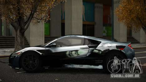Acura NSX Ganstelos S5 para GTA 4