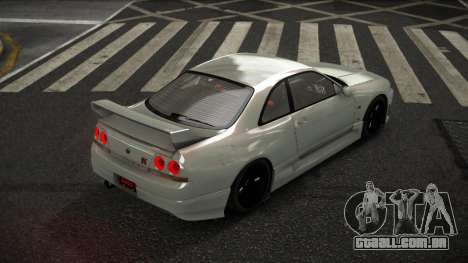 Nissan Skyline R33 Akayen para GTA 4