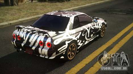 Nissan Skyline R32 Leca S9 para GTA 4
