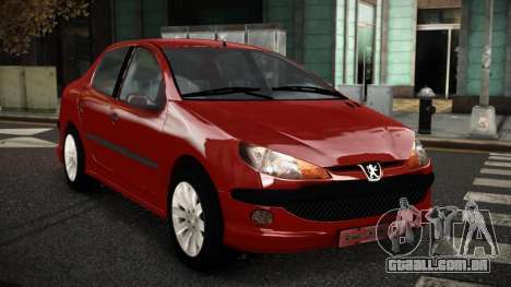 Peugeot 206 Wulcobo para GTA 4
