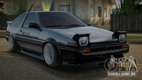 Toyota AE86 Carson para GTA San Andreas