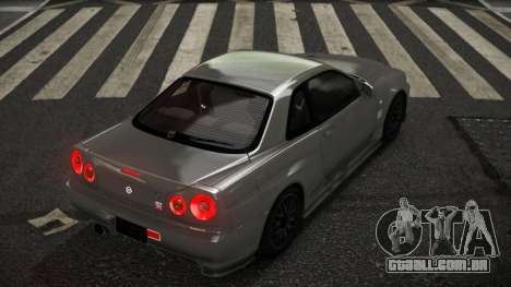 Nissan Skyline R34 Vepej para GTA 4
