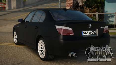 BMW M5 E60 Masah para GTA San Andreas