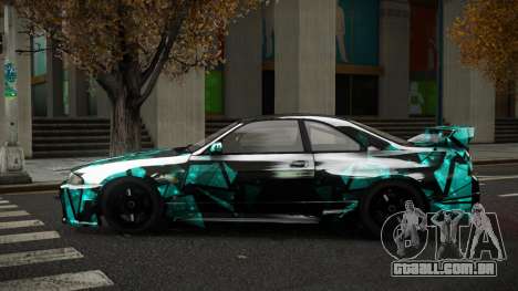 Nissan Skyline R33 Akayen S11 para GTA 4