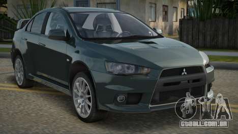 Mitsubishi Lancer Evo X Carrey para GTA San Andreas