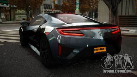 Acura NSX Ganstelos S5 para GTA 4