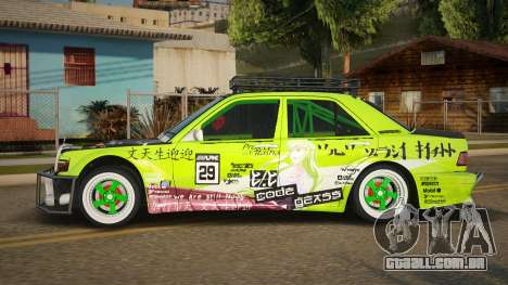 Mercedes-Benz 190E Masetirick para GTA San Andreas