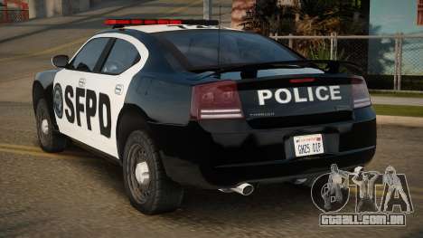 Dodge Charger SRT SFPD para GTA San Andreas