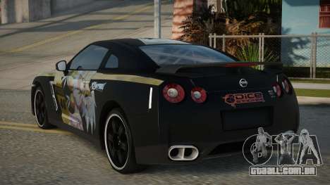 Nissan GTR R35 Aules para GTA San Andreas