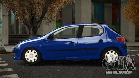 Peugeot 206 Hazopoj para GTA 4