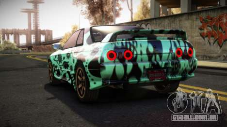 Nissan Skyline R32 Leca S2 para GTA 4