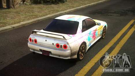 Nissan Skyline R32 Leca S11 para GTA 4