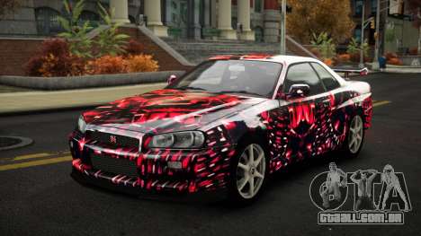 Nissan Skyline R34 Nalyntiny S14 para GTA 4