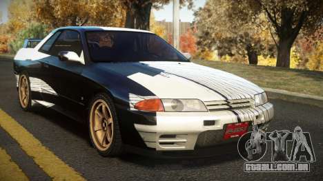 Nissan Skyline R32 Leca S1 para GTA 4