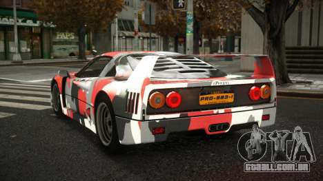 Ferrari F40 Libasan S10 para GTA 4