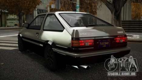 Toyota AE86 Liqraq para GTA 4