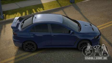 Mitsubishi Lancer Evolution X V1.1 para GTA San Andreas