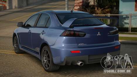 Mitsubishi Lancer Evolution X V1.1 para GTA San Andreas