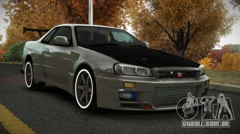 Nissan Skyline R34 Xoven para GTA 4